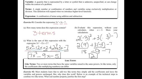 (I&39;VE ALREADY ANSWERED THIS) 2. . Common core algebra 2 unit 2 lesson 1